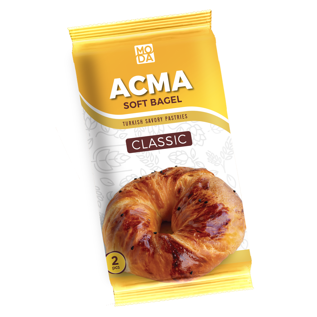 Moda Acma, Soft Bagel, Classic, 4oz (112g) x 2pcs x 15pack - 102606