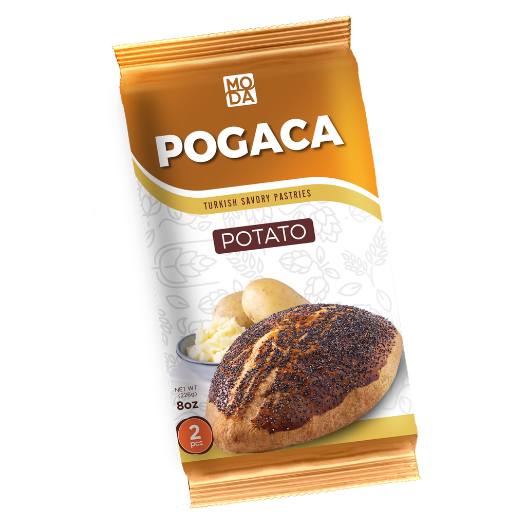 Moda Pogaca, Potato, 4oz (112g) x 2pcs x 18pack - 102604