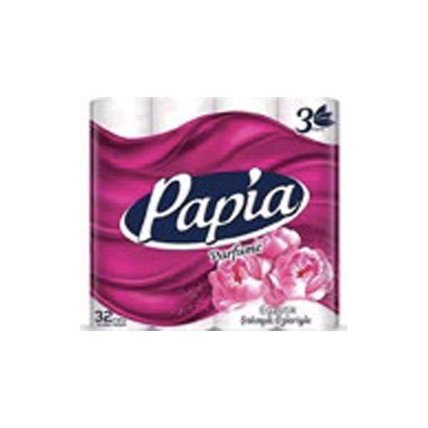 Papia Tuvalet Kaƒüƒ±dƒ± Parfumlu, 32 Rulo x 3pcs - 972302