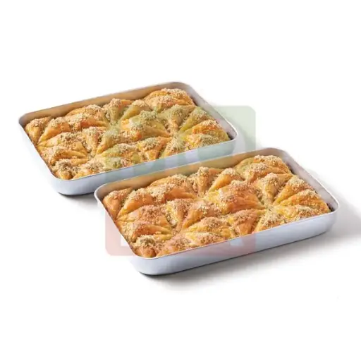 [100112] Moda Baklava, Triangle Slice with Walnut, 48pcs, 6lbs (2700g) x 5pack - 100112