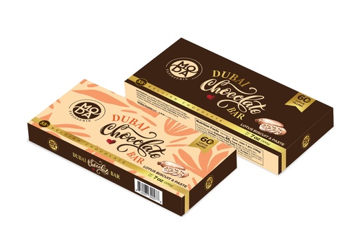 [340478] Moda Dubai Chocolate, Lotus, 7.05oz (200g) x 1pc - 340478