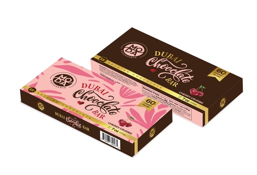 [340485] Moda Dubai Chocolate, Cherry, 7.05oz (200g) x 1pc - 340485