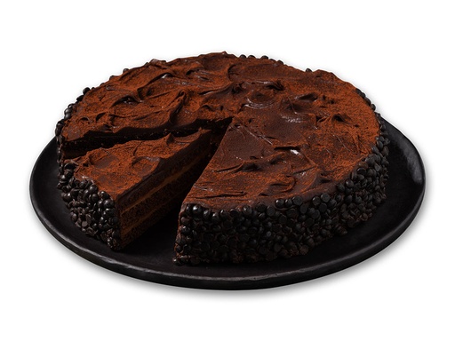 [102403] Moda Cake, 9" Pre-Sliced, Devil's Fudge, 12pcs x 110g = 2.9lbs (1320g) x 6pack - 102403