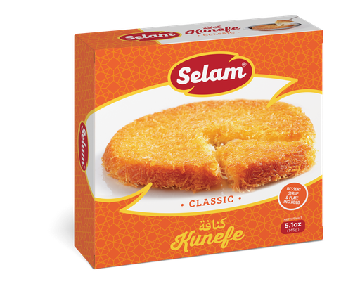 [800021] SELAM - Classic Kunefe with Syrup, 5.1oz (145g) x 20pack - 800021