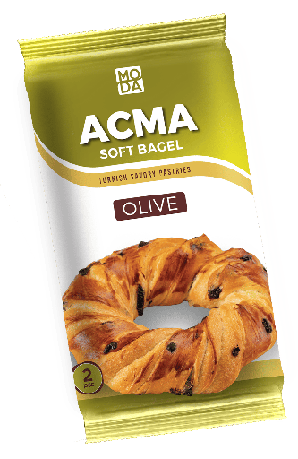 [102608] Moda Acma, Soft Bagel, Olive, 4oz (112g) x 2pcs x 15pack - 102608