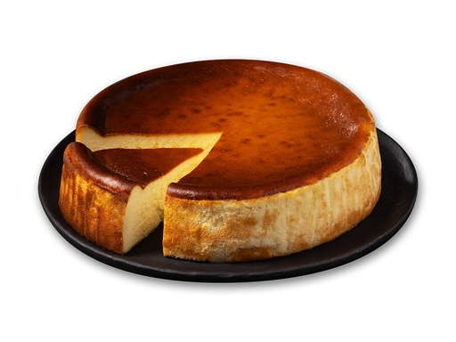 [102411] Moda Cheesecake, Pre-Sliced, San Sebastian, 12pcs x 110gr = 2.9lbs (1320g) x 9pack - 102411