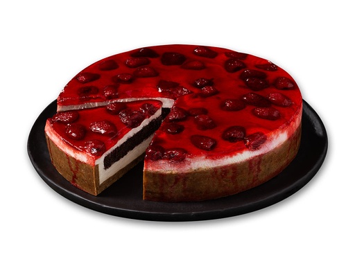 [102406] Moda Cake, Pre-Sliced, Raspberry, 12pcs x 110gr = 2.9lbs (1320g) x 6pack - 102406