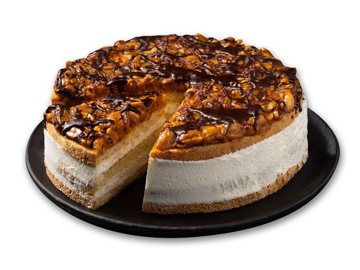 [102402] Moda Cake, Pre-Sliced, Peanut Party, 12pcs x 110gr = 2.9lbs (1320g) x 6pack - 102402