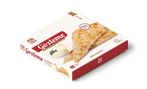 [102002] Moda Gozleme, Stuffed Flatbread, Mozzarella, 2pcs, 15.5oz (440g) x 12pack - 102002
