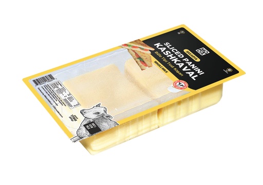 [101773] Moda Fresh Kashkaval Cheese (Tost Kasari), Pre-Sliced, 21.1oz (500g) x 12pack - 101773