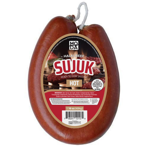 [101602] Moda Deli, Sujuk, Ring, Hot, 16oz (454g) x 12pack - 101602