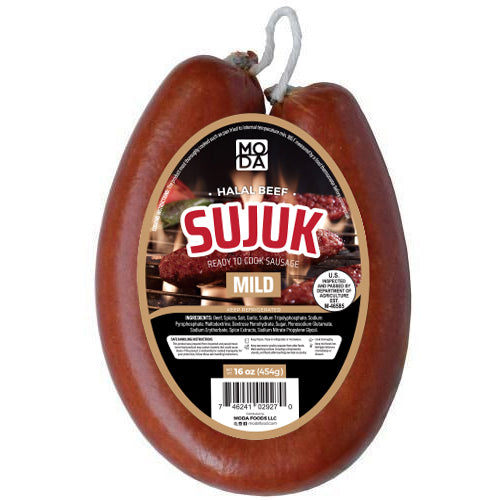 [101601] Moda Deli, Sujuk, Ring, Butcher Style, 16oz (454g) x 12pack - 101601