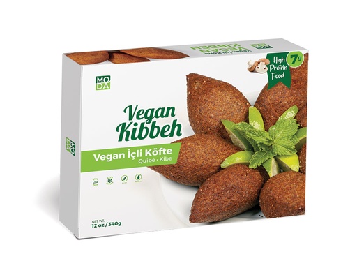 [101002] Moda Vegan Kibbeh, 4pcs, 12oz x 16pack - 101002