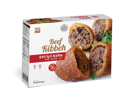 [100805] Moda Kibbeh with Beef, 5pcs, 12oz x 16pack - 100805