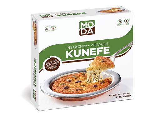 [100502] Moda Kunefe Pistachio with Syrup, 150gr, 1pcs x 20pack - 100502
