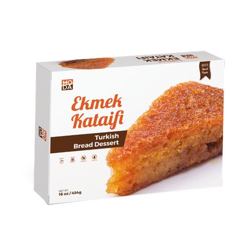 [100441] Moda Ekmek Kataifi, Turkish Bread Dessert in Syrup, Gift Pack, 12oz x 16pack - 100441