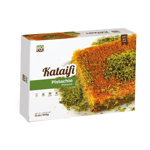 [100421] Moda Kataifi with Pistachio, Gift Pack, 2pcs, 12oz (340g) x 16pack - 100421