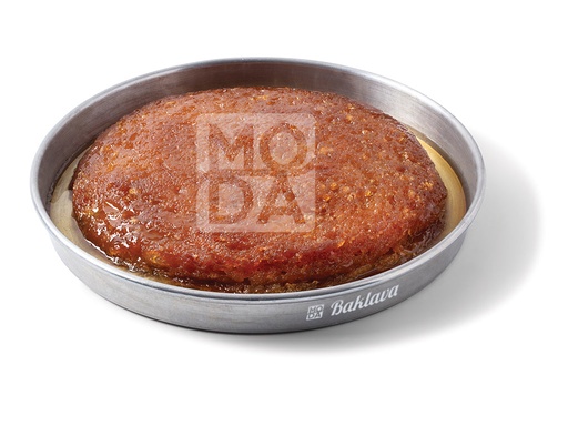 [100203] Moda Ekmek Kataifi, Turkish Bread Dessert in Syrup, 5.5lbs (2500g) x 5pack - 100203