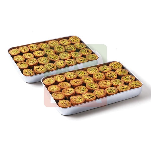 [100157] Moda Kataifi, Halep Burma with Pistachio, 54pcs, 4.4lbs (2000g),  x 5pack - 100157