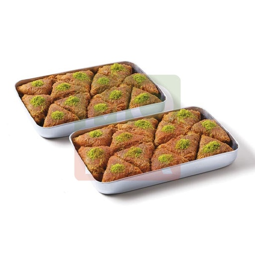 [100156] Moda Kataifi, Muska Shape with Pistachio, 24pcs, 6.5lbs (2950g) x 5pack - 100156