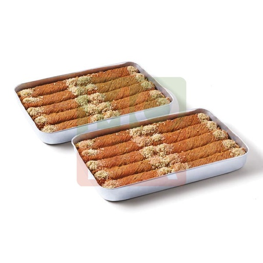 [100154] Moda Kataifi, Diyarbakir Burma with Walnut, 20pcs, 5.5lbs (2500g)  x 5pack - 100154
