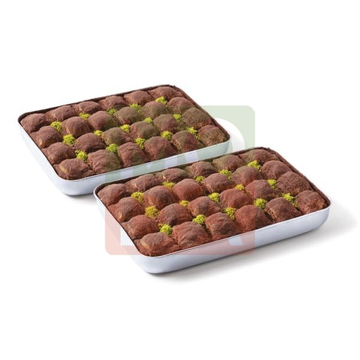 [100117] Moda Baklava, Cold Milky with Pistachio, 48pcs, 7lbs (3170g) x 5pack - 100117