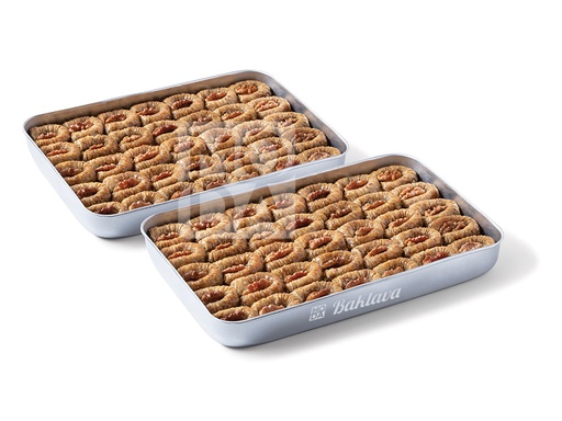 [100115] Moda Baklava, Fig Shape with Walnut, 70pcs, 6.2lbs (2800g) x 5pack - 100115