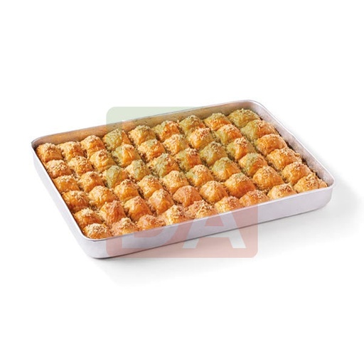 [100110] Moda Baklava, Square Slice with Walnut, 54pcs, 6lbs (2700g) x 5pack - 100110
