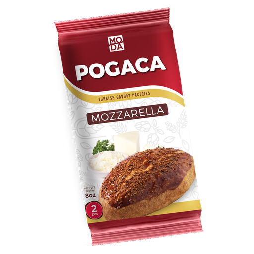 [102603] Moda Pogaca, Mozarella, 4oz (112g) x 2pcs x 18pack - 102603