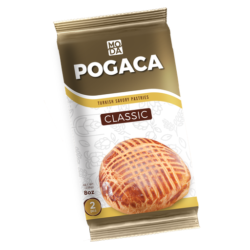 [102601] Moda Pogaca, Classic, 4oz (112g) x 2pcs x 18pack - 102601