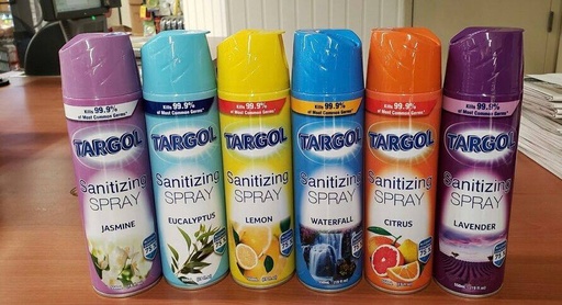 [TGS-Linen] TARGOL SANITIZING SPRAY | 12 x 20.7 OZ(600ML) || Fresh Linen