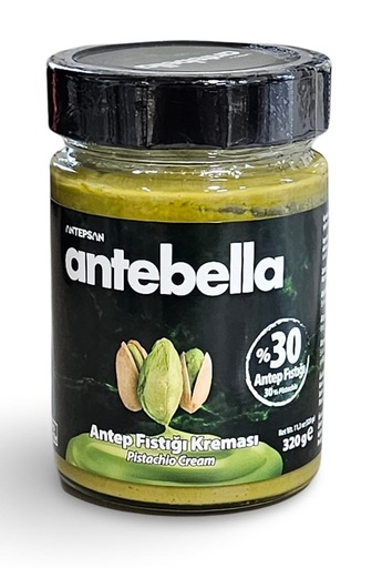 [APS220] ANTEBELLA SPREADABLE PISTACHIO SPREAD 30% 320grX12/CS - APS220