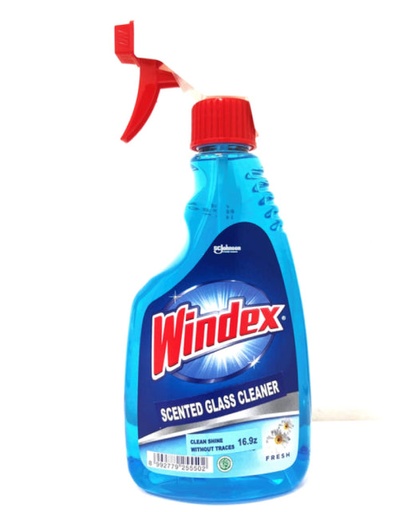 [WEX01] WINDEX GLASS CLEANER FRESH 500ML X12 || BLUE - WEX01