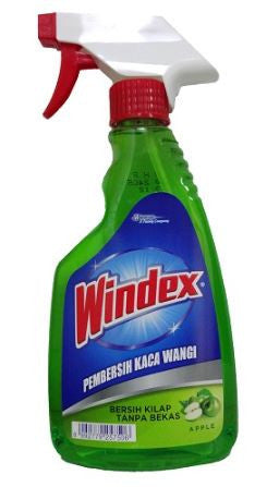 [WEX03] WINDEX GLASS CLEANER FRESH 500ML X12 || APPLE - WEX03