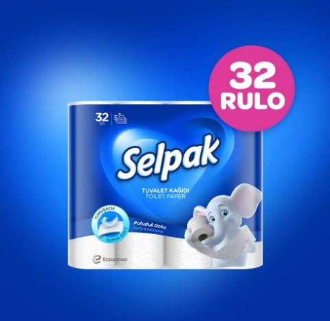 [SEL01] SELPAK TOILET PAPER 3-PLY | 150 SHEETS | 32 ROLLS  3  / case - SEL01