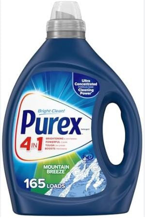 [PRX02] Purex Laundry Liquid- Mountain Breeze 50oz X 6 PCS - PRX02