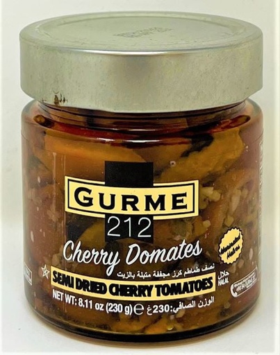 [MM01161] GURME212 SEMI DRIED CHERRY TOMATOES 7OZ JAR [bx=12ea] - MM01161