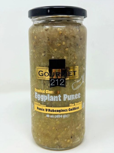 [MM00811] K - GURME 212 ROASTED EGGPLANT  16OZ JAR CS/12 - MM00811