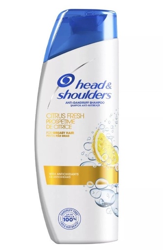 [H&S305] H&S SHAMPOO 360 ML CITRUS FRESH X 6 - H&S305