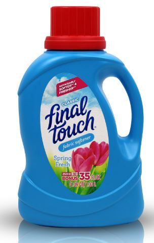 [FTF04] FINAL TOUCH FABRIC SOFTNER | 35 OZ x 9 | SPRING FRESH - FTF04
