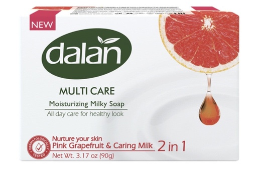 [D0204] Dalan PINK GRAPEFRUIT Soap 3.2 oz | 3-PK 24/cs | NEW | - D0204
