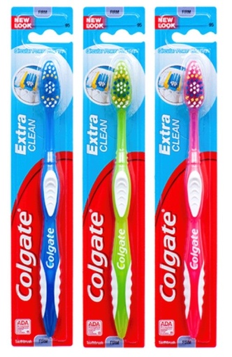 [COLTB72F] COLGATE TOOTHBRUSH || 6PACK x 12 ||EXTRA CLEAN || FIRMS || 72 CT - COLTB72F