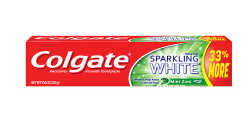 [COL82MG] COLGATE 24 X 8OZ | SPARKLING WHITENING MINT ZING - COL82MG