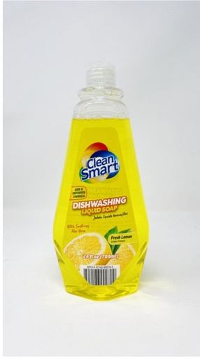 [CSDW201] Clean SMART DISHWASHING LIQUID || FRESH LEMON || 24 fl.oz/12 - CSDW201