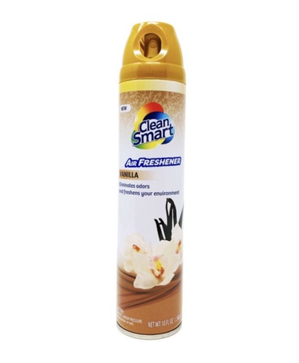 [CSA109] CLEAN SMART AIR FRESHENER | 10 FL OZ X 12/CS | VANILLA - CSA109