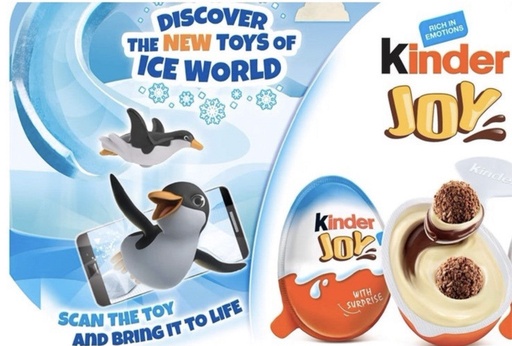 [KJ01] CHOCOLATE EGGS WITH SURPRISE | 144/CS | JOY | FOR BOYS | - KJ01
