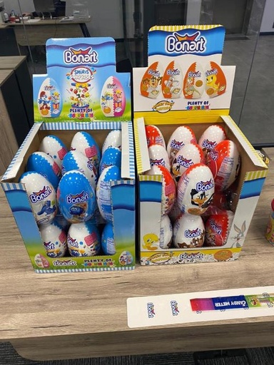 [BSC02] BONART SURPRISE CHOCOLATE || 18 x 1.7 OZ(51 G) || SMURFS - BSC02