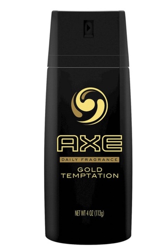 [AX25] Axe Body Spray |150ml(5.3 fl.oz) x 12 | GOLD TEMPTATION - AX25