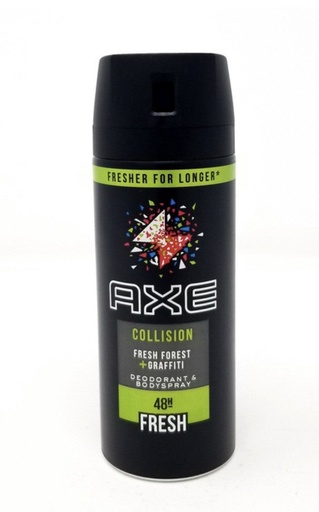 [AX33] Axe Body Spray |150ml(5.3 fl.oz) x 12 | COLLISION FRESH FPREST +GRAFFITI - AX33