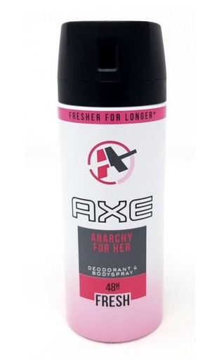 [AX30] Axe Body Spray |150ml(5.3 fl.oz) x 12 | ANARCHY FOR HER - AX30